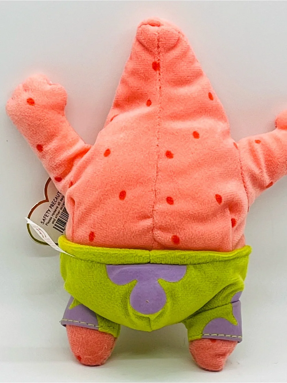 Ty Beanie Babies SpongeBob SquarePants Patrick Star Stuffed Plush